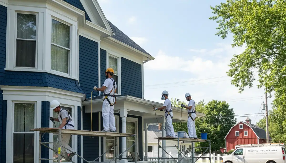 Kenosha, WI painting contractor delivering professional interior and exterior house painting services