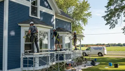 Kenosha, WI painting contractor serving residential and commercial interior and exterior painting services
