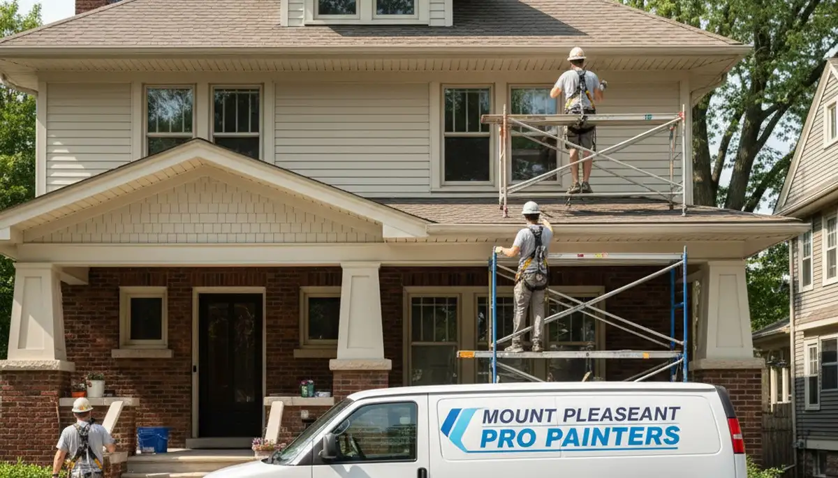 Painting contractor in Kenosha, WI providing professional interior and exterior painting services