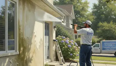 Pressure cleaning for driveways and siding in Kenosha, WI by Kenosha Paint Pros