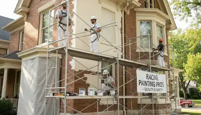 Professional painting service in Kenosha, WI for interior and exterior home painting