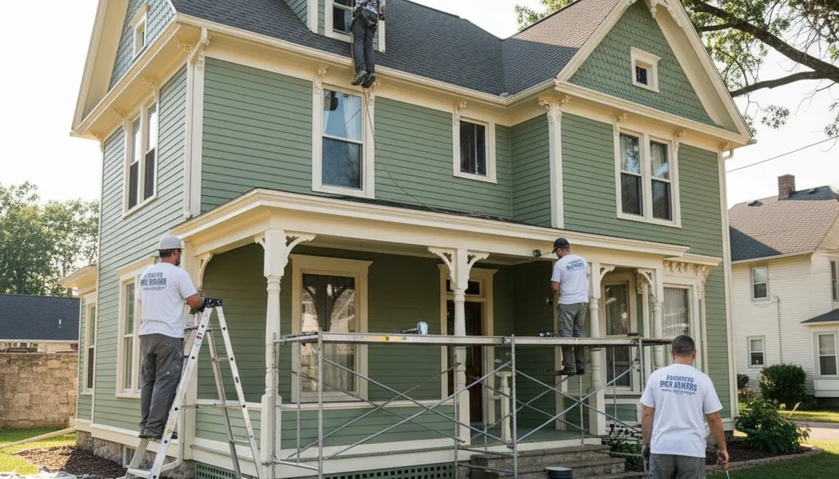 Painting contractor in Kenosha, WI providing professional residential and commercial painting services