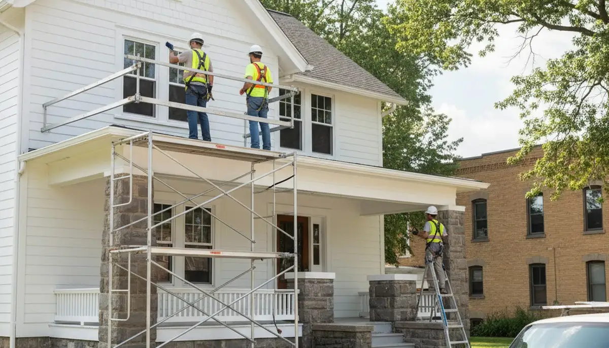 Painting services in Kenosha, WI for residential and commercial interior and exterior projects