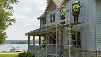 Professional painting contractor serving Kenosha, WI for interior and exterior home painting services