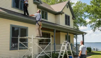 Painting contractors in Kenosha, WI providing professional interior and exterior painting services