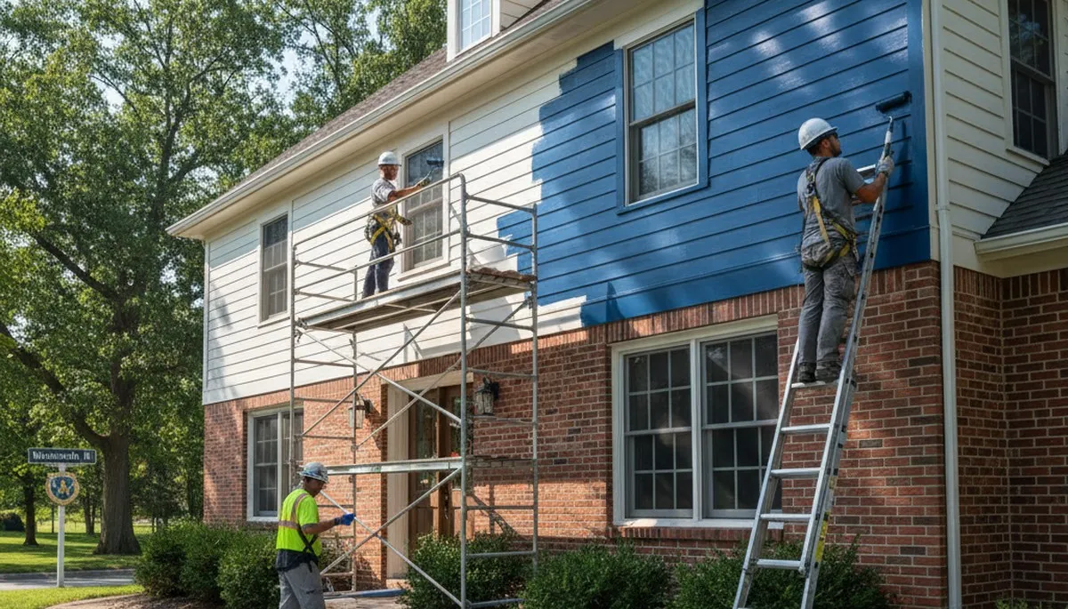 Professional painting crew serving Kenosha, WI with expert residential and commercial painting services